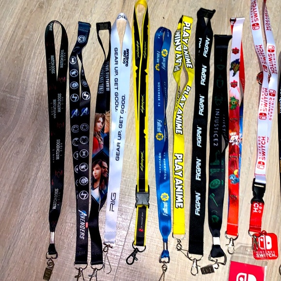 Video game Nintendo X Box lanyards new - Picture 2 of 7